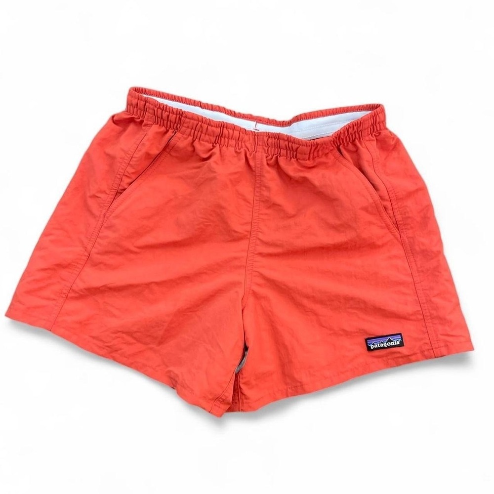 Patagonia women size xs baggie coral‎ swim shorts